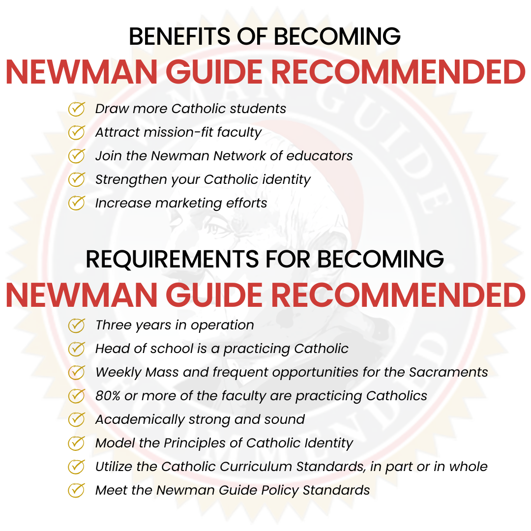 Newman Guide Recognition Newman Guide Schools
